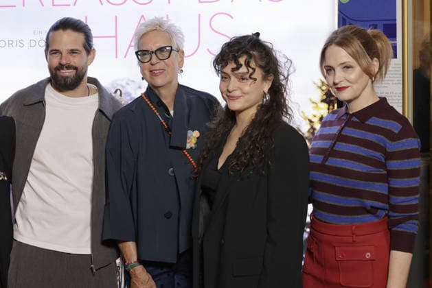 Josef Ellers, Regisseurin und Drehbuchautorin Doris Dörrie, Via Jikeli , Laura Tonke, Deutschland, Berlin, Special Screening in Berlin von FRAU WINKLER VERLÄSST DAS HAUS