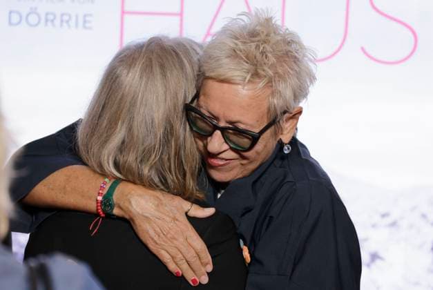 Angela Winkler, Regisseurin und Drehbuchautorin Doris Dörrie, Deutschland, Berlin, Special Screening in Berlin von FRAU WINKLER VERLÄSST DAS HAUS