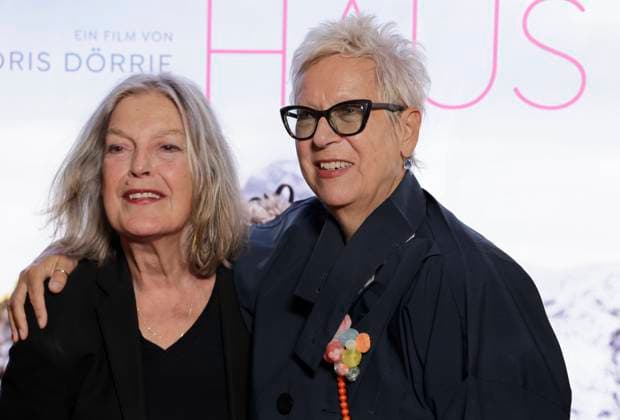 Angela Winkler, Regisseurin und Drehbuchautorin Doris Dörrie, Deutschland, Berlin, Special Screening in Berlin von FRAU WINKLER VERLÄSST DAS HAUS