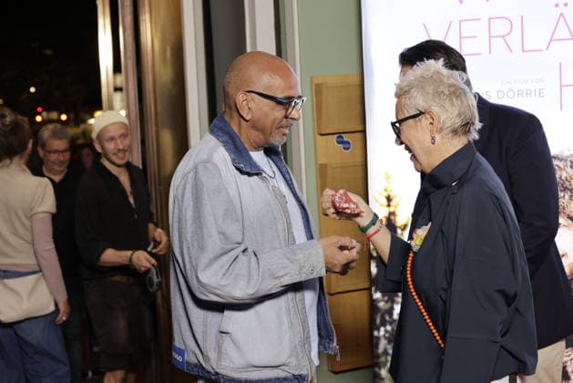 Pierre Sanoussi Bliss, Regisseurin und Drehbuchautorin Doris Dörrie, Deutschland, Berlin, Special Screening in Berlin von FRAU WINKLER VERLÄSST DAS HAUS