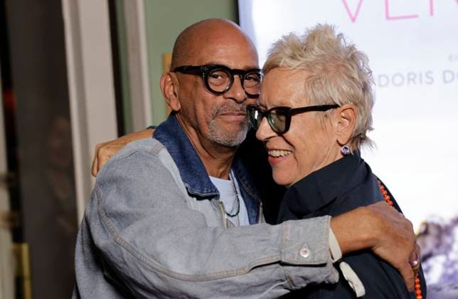 Pierre Sanoussi Bliss, Regisseurin und Drehbuchautorin Doris Dörrie, Deutschland, Berlin, Special Screening in Berlin von FRAU WINKLER VERLÄSST DAS HAUS