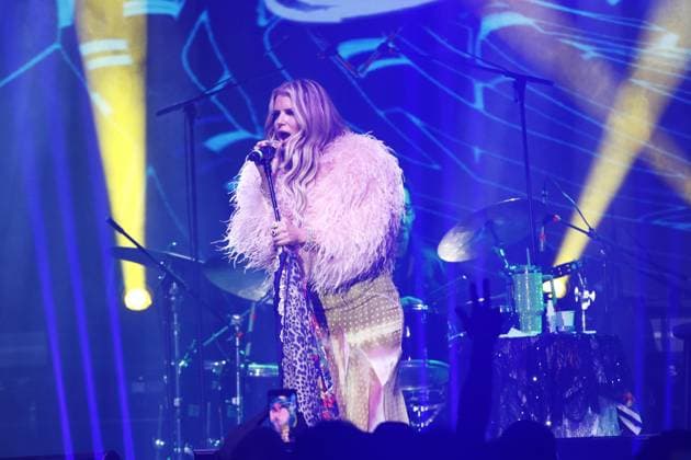 October 2, 2026, Ciudad De Mexico, Ciudad De Mexico, Mexico: TO - 45312 - Mexico City - 02 10 2026 - American singer Jessica Simpson during her performance at La Maraka in Mexico City..Clasos photo Ciudad De Mexico Mexico - ZUMAcs4_ 20261002_faa_cs4_003 Copyright: xAlfonsoxManzanox