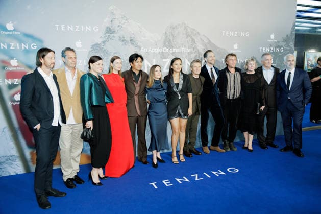 Stefan Duscio, Emile Sherman, Rebekka Karijord, Caitriona Balfe, Genden Phuntsok, Jennifer Peedom, Thinley Lhamo, Willem Dafoe, Tom Hiddleston, Johnny Flynn, Liz Watts, Screenwriter Luke Davies and Executive Producer Iain Canning attend the Tenzing London Gala Screening at Curzon Mayfair in London, UK on 1 October 2026. Copyright: xRyoheyxNakayama Famousx Tenzing_LondonGalaScreening_CurzonMayfair_London_20261001_RyoheyNakayama_00117