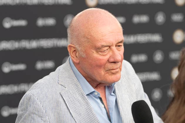 Hanns Zischler bei der Premiere des Kinofilms Vaterland auf dem 22. Zurich Film Festival im Arthouse Le Paris. Zürich, 01.10.2026