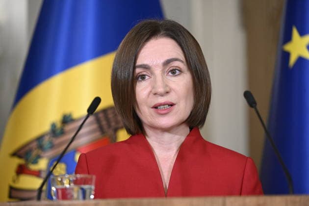 LKS 20261002 Moldovan President Maia Sandu attends a press conferance with Finnish President at the Presidential Palace in Helsinki, Finland, on October 2, 2026. President Sandu pays a working visit to Finland. - MIKKO STIG Helsinki Finland  Copyright: xMikkoxStigx B_jgsKgptvY