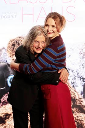 Angela Winkler und Laura Tonke beim Special Screening des Kinofilms Frau Winkler verlässt das Haus im Cinema Paris,. Berlin, 01.10.2026
