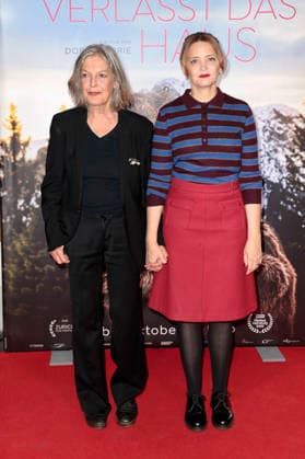 Angela Winkler und Laura Tonke beim Special Screening des Kinofilms Frau Winkler verlässt das Haus im Cinema Paris,. Berlin, 01.10.2026