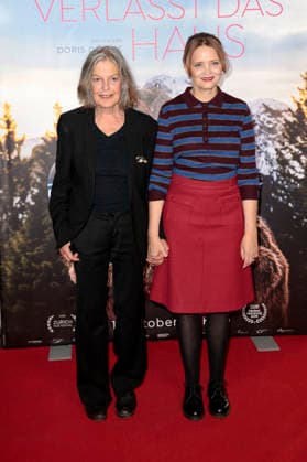 Angela Winkler und Laura Tonke beim Special Screening des Kinofilms Frau Winkler verlässt das Haus im Cinema Paris,. Berlin, 01.10.2026