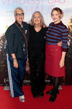 Doris Dörrie, Angela Winkler und Laura Tonke beim Special Screening des Kinofilms Frau Winkler verlässt das Haus im Cinema Paris,. Berlin, 01.10.2026