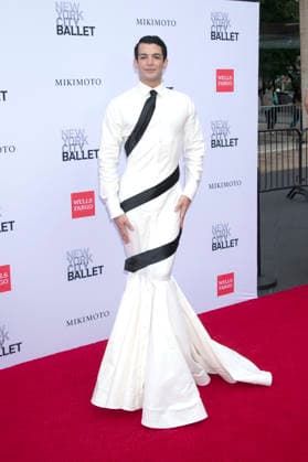 Gilbert Bolden III bei der New York City Ballet 2026 Fall Fashion Gala im David H. Koch Theater im Lincoln Center. New York, 01.10.2026