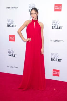 Kloe Walker bei der New York City Ballet 2026 Fall Fashion Gala im David H. Koch Theater im Lincoln Center. New York, 01.10.2026