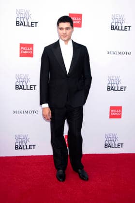 Jovani Furlan bei der New York City Ballet 2026 Fall Fashion Gala im David H. Koch Theater im Lincoln Center. New York, 01.10.2026