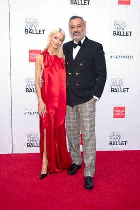 Zanna Roberts Rassi und Mazdack Rassi bei der New York City Ballet 2026 Fall Fashion Gala im David H. Koch Theater im Lincoln Center. New York, 01.10.2026