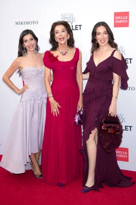 Alessia Fendi, Fe Fendi und Paola Fendi bei der New York City Ballet 2026 Fall Fashion Gala im David H. Koch Theater im Lincoln Center. New York, 01.10.2026