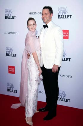 Olivia MacKinnon und Bill Keenan bei der New York City Ballet 2026 Fall Fashion Gala im David H. Koch Theater im Lincoln Center. New York, 01.10.2026