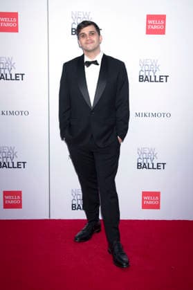 Brandon Stirling Baker bei der New York City Ballet 2026 Fall Fashion Gala im David H. Koch Theater im Lincoln Center. New York, 01.10.2026