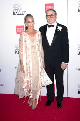 Sarah Jessica Parker und Matthew Broderick bei der New York City Ballet 2026 Fall Fashion Gala im David H. Koch Theater im Lincoln Center. New York, 01.10.2026