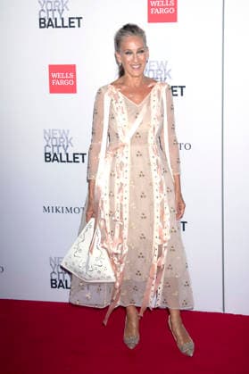 Sarah Jessica Parker bei der New York City Ballet 2026 Fall Fashion Gala im David H. Koch Theater im Lincoln Center. New York, 01.10.2026