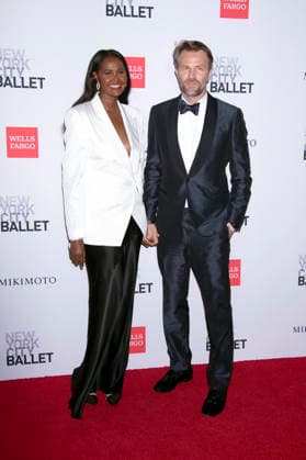 Ubah Hassan und Oliver Dachsel bei der New York City Ballet 2026 Fall Fashion Gala im David H. Koch Theater im Lincoln Center. New York, 01.10.2026