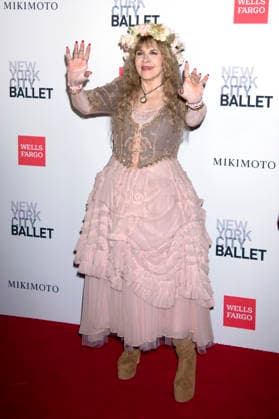 Stevie Nicks bei der New York City Ballet 2026 Fall Fashion Gala im David H. Koch Theater im Lincoln Center. New York, 01.10.2026