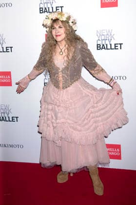 Stevie Nicks bei der New York City Ballet 2026 Fall Fashion Gala im David H. Koch Theater im Lincoln Center. New York, 01.10.2026