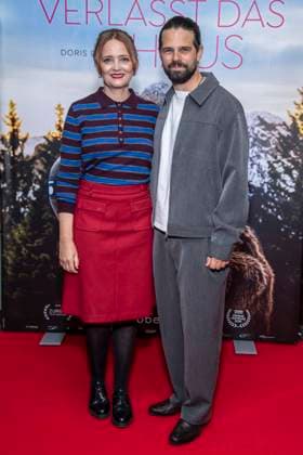 ABB FRAUWINKLER- Laura Tonke und Josef Ellers auf dem roten Teppich beim Special Screening des Kino Films Frau Winkler verlaesst das Haus im Cinema Parisl in Berlin 01.10.2026 Berlin Deutschland