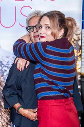 ABB FRAUWINKLER- Doris Doerrie und Laura Tonke auf dem roten Teppich beim Special Screening des Kino Films Frau Winkler verlaesst das Haus im Cinema Parisl in Berlin 01.10.2026 Berlin Deutschland