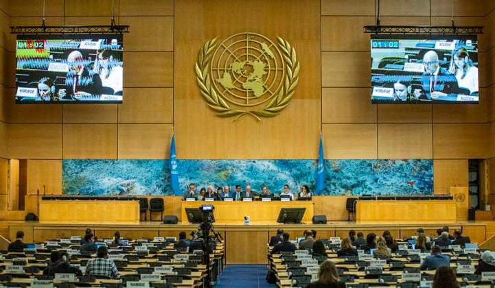 October 2, 2026, Geneva, Geneva, Switzerland: Geneva Switzerland, 10 02 2026: Atmospheric shot of the Assembly Hall during the Geneva Environment Network Meetings (Human Rights) and which which concerns the 63rd session of the Human Rights Council and which was held at United Nations of Geneva in Geneva. Geneva Switzerland - ZUMAd206 20261002_zip_d206_007 Copyright: xEricxDubostx