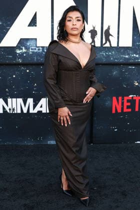 World Premiere Of Netflix s Animals WESTWOOD, LOS ANGELES, CALIFORNIA, USA - OCTOBER 01: Adriana Paz arrives at the World Premiere Of Netflix s Animals held at Westwood Village Theater on October 1, 2026 in Westwood, Los Angeles, California, United States. Westwood Westwood Village Theater California United States Copyright: xXavierxCollin ImagexPressxAgencyx