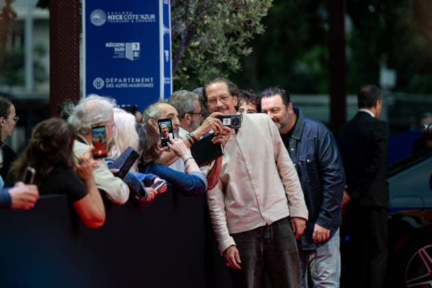 8th Cineroman Festival - Day 4 - Red Carpet Reda Kateb attends the red carpet at the Cineroman festival, dedicated exclusively to films adapted from literary work, in Negresco Beach in Nice, France, on October 1, 2026. Photo by Laurent Coust ABACAPRESS.COM Nice Provence-Alpes-Cote d Azur France  Copyright: xCoustxLaurent ABACAx