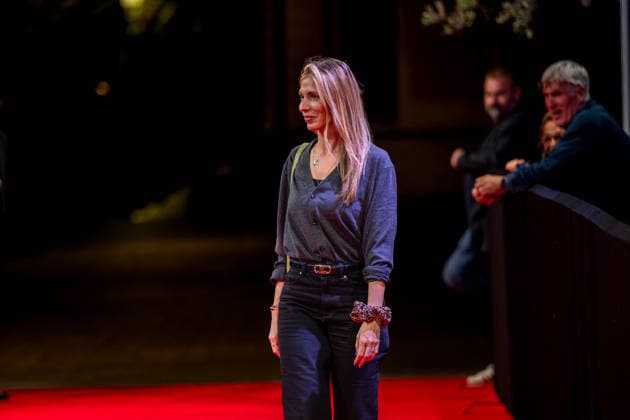 8th Cineroman Festival - Day 4 - Red Carpet Gerard Jugnotwife Patricia Campi attends the red carpet at the Cineroman festival, dedicated exclusively to films adapted from literary work, in Negresco Beach in Nice, France, on October 1, 2026. Photo by Laurent Coust ABACAPRESS.COM Nice Provence-Alpes-Cote d Azur France  Copyright: xCoustxLaurent ABACAx