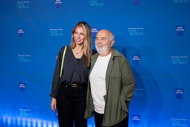 8th Cineroman Festival - Day 4 - Red Carpet Gerard Jugnot and wife Patricia Campi attend the red carpet at the Cineroman festival, dedicated exclusively to films adapted from literary work, in Negresco Beach in Nice, France, on October 1, 2026. Photo by Laurent Coust ABACAPRESS.COM Nice Provence-Alpes-Cote d Azur France  Copyright: xCoustxLaurent ABACAx