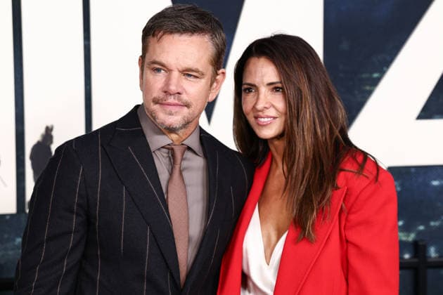 World Premiere Of Netflix s Animals WESTWOOD, LOS ANGELES, CALIFORNIA, USA - OCTOBER 01: Matt Damon and wife Luciana Barroso arrive at the World Premiere Of Netflix s Animals held at Westwood Village Theater on October 1, 2026 in Westwood, Los Angeles, California, United States. Westwood Westwood Village Theater California United States Copyright: xXavierxCollin ImagexPressxAgencyx