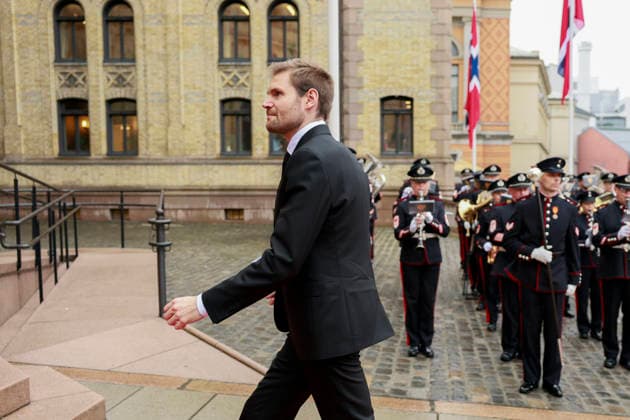 Hoytidelig apning av Stortinget Oslo 20261002. Landbruksminister Nils Kristen Sandtroen pa vei inn til den hoytidelige apningen av det 171. storting. Foto: Jonas Been Henriksen NTB Oslo Norge gPevyn2zfDc EDITORIAL USE ONLY Ref:_POLgPevyn2zfDc.jpg Copyright: xJonasxBeenxHenriksenx xNTBx