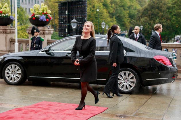 Hoytidelig apning av Stortinget Oslo 20261002. Barne- og familieminister Lene Vagslid pa vei inn til den hoytidelige apningen av det 171. storting. Foto: Jonas Been Henriksen NTB Oslo Norge Or_kZdNrrmY EDITORIAL USE ONLY Ref:_POLOr_kZdNrrmY.jpg Copyright: xJonasxBeenxHenriksenx xNTBx