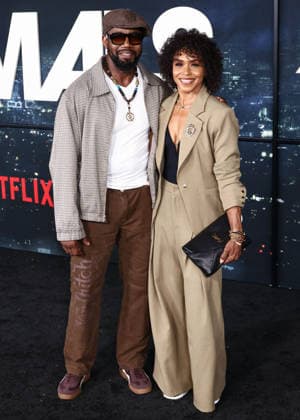 World Premiere Of Netflix s Animals WESTWOOD, LOS ANGELES, CALIFORNIA, USA - OCTOBER 01: Michael Jai White and Gillian Iliana Waters arrive at the World Premiere Of Netflix s Animals held at Westwood Village Theater on October 1, 2026 in Westwood, Los Angeles, California, United States. Westwood Westwood Village Theater California United States Copyright: xXavierxCollin ImagexPressxAgencyx