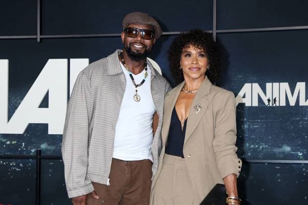 Michael Jai White, Gillian Iliana Waters at arrivals for ANIMALS Premiere, Westwood Village Theatre, Los Angeles, CA, October 01, 2026. Photo By: Priscilla Grant Everett Collection ANIMALS Premiere PUBLICATIONXNOTxINxCANxCHNxFRAxITAxJPNxNORxPOLxRUSxESPxUKxUSA