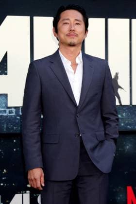 Steven Yeun at arrivals for ANIMALS Premiere, Westwood Village Theatre, Los Angeles, CA, October 01, 2026. Photo By: Priscilla Grant Everett Collection ANIMALS Premiere PUBLICATIONXNOTxINxCANxCHNxFRAxITAxJPNxNORxPOLxRUSxESPxUKxUSA