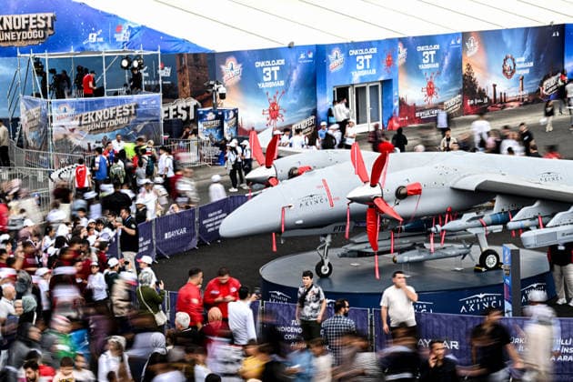 TEKNOFEST Southeast in Turkiye s Sanliurfa SANLIURFA, TURKIYE - OCTOBER 02: TEKNOFEST Southeast, world s largest aviation, space, and technology festival continues at the Sanliurfa GAP Airport with the attendance of visitors for its 15th edition in Sanliurfa, Turkiye on October 02, 2026. Harun Ozalp Anadolu Sanliurfa Turkey. Editorial use only. Please get in touch for any other usage.  Copyright: x2026xAnadoluxHarunxOzalpx