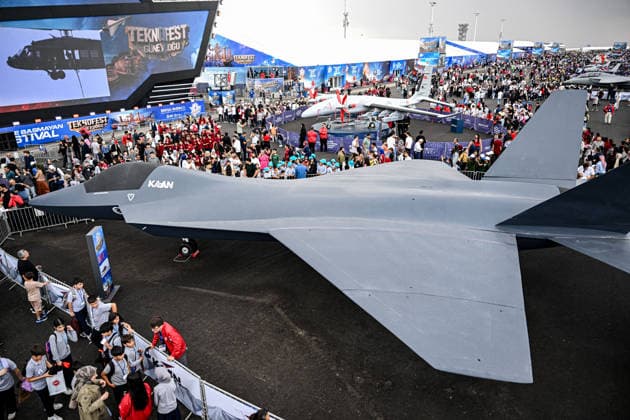 TEKNOFEST Southeast in Turkiye s Sanliurfa SANLIURFA, TURKIYE - OCTOBER 02: TEKNOFEST Southeast, world s largest aviation, space, and technology festival continues at the Sanliurfa GAP Airport with the attendance of visitors for its 15th edition in Sanliurfa, Turkiye on October 02, 2026. Harun Ozalp Anadolu Sanliurfa Turkey. Editorial use only. Please get in touch for any other usage.  Copyright: x2026xAnadoluxHarunxOzalpx
