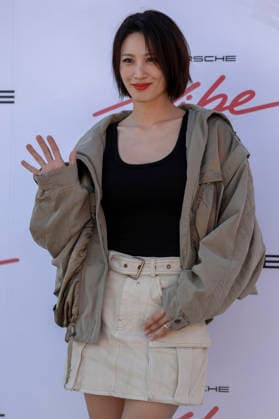 South Korean celebrities attend photo wall event in Seoul South Korean actor Claudia Kim (Soo-hyun) poses for photos during a photocall for the 2026 Porsche Vibe Seoul Preview at the Mapo Oil Tank Culture Park in Seoul, South Korea, on October 02, 2026. Seoul South Korea  Copyright: xMatrixxImagesx xJungxUi-Chelx