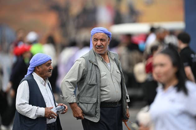 TEKNOFEST Southeast in Turkiye s Sanliurfa SANLIURFA, TURKIYE - OCTOBER 02: TEKNOFEST Southeast, world s largest aviation, space, and technology festival welcomes its visitors on the third day at the Sanliurfa GAP Airport for its 15th edition in Sanliurfa, Turkiye on October 02, 2026. Harun Ozalp Anadolu Sanliurfa Turkey. Editorial use only. Please get in touch for any other usage.  Copyright: x2026xAnadoluxHarunxOzalpx