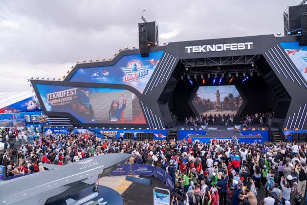 TEKNOFEST Southeast in Turkiye s Sanliurfa SANLIURFA, TURKIYE - OCTOBER 02: TEKNOFEST Southeast, world s largest aviation, space, and technology festival welcomes its visitors on the third day at the Sanliurfa GAP Airport for its 15th edition in Sanliurfa, Turkiye on October 02, 2026. Arman Onal Anadolu Sanliurfa Turkey. Editorial use only. Please get in touch for any other usage.  Copyright: x2026xAnadoluxArmanxOnalx