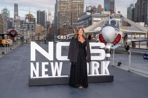 October 1, 2026, New York, New York, USA: AMY REISENBACH attends the CBS, NCIS New York Premiere at the USS Intrepid Museum in New York. 1 October 2026 New York USA  - ZUMAa265 20261001_zep_a265_063 Copyright: xEricxAcquayex
