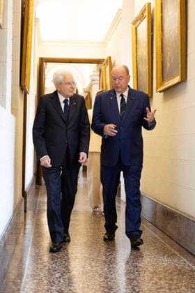 October 2, 2026, Monte Carlo, Rome, Principality of Monaco: President of the Republic Sergio Mattarella with Prince Albert II of Monaco during the state visit, Monte Carlo, 02 10 2026 Monte Carlo Principality of Monaco  - ZUMAa289 20261002_zia_a289_057 Copyright: xAmmendolaxUffxStampax xAgfx