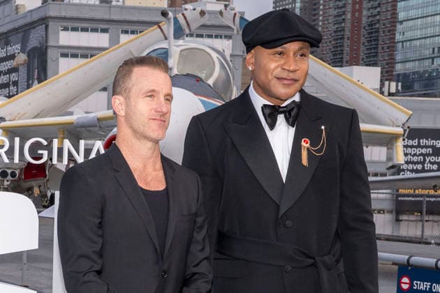 October 1, 2026, New York, New York, USA: SCOTT CAAN and LL COOL J attend the CBS, NCIS New York Premiere at the USS Intrepid Museum in New York. 1 October 2026 New York USA - ZUMAa265 20261001_zep_a265_102 Copyright: xEricxAcquayex