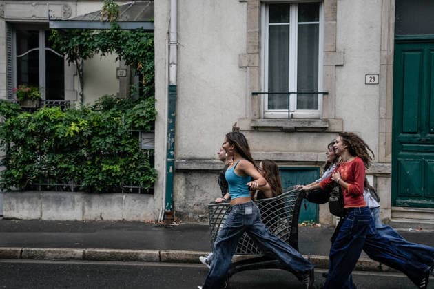 Students clash with police during high-school mobilization in Nancy NANCY, FRANCE - OCTOBER 2: Students gather around several schools and clash with police forces as a nationwide high-school mobilization continues over school conditions and demands for greater education resources in Nancy, France on October 2, 2026. Police deploy security units around several locations as demonstrations and blockades continue. Muhammed Said Tako Anadolu Nancy France. Editorial use only. Please get in touch for any other usage.  Copyright: x2026xAnadoluxMuhammedxSaidxTakox