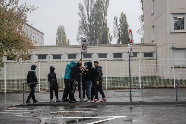 Students clash with police during high-school mobilization in Nancy NANCY, FRANCE - OCTOBER 2: Students gather around several schools and clash with police forces as a nationwide high-school mobilization continues over school conditions and demands for greater education resources in Nancy, France on October 2, 2026. Police deploy security units around several locations as demonstrations and blockades continue. Muhammed Said Tako Anadolu Nancy France. Editorial use only. Please get in touch for any other usage.  Copyright: x2026xAnadoluxMuhammedxSaidxTakox