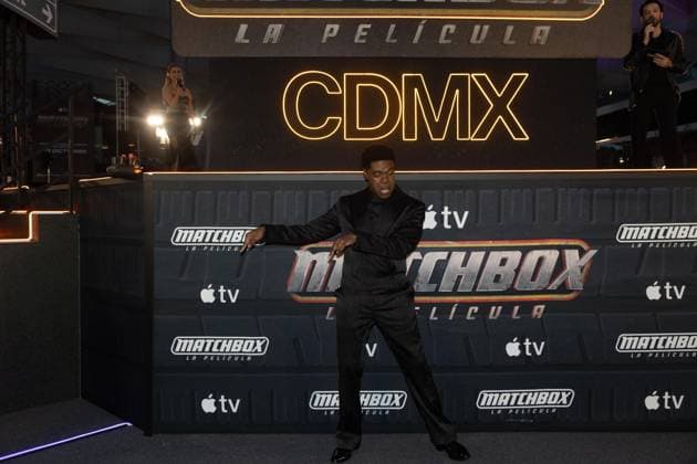 NAUCALPAN, M - OCTOBER 1: Sam Richardson at the fan event for Matchbox: The Movie at the Toreo Parque Central shopping mall in Naucalpan, Mexico on October 1, 2026. Copyright: xMatchbox:xThexMoviex