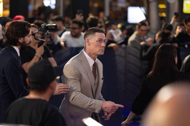 NAUCALPAN, M - OCTOBER 1: John Cena at the fan event for Matchbox: The Movie at the Toreo Parque Central shopping mall in Naucalpan, Mexico on October 1, 2026. Copyright: xMatchbox:xThexMoviex